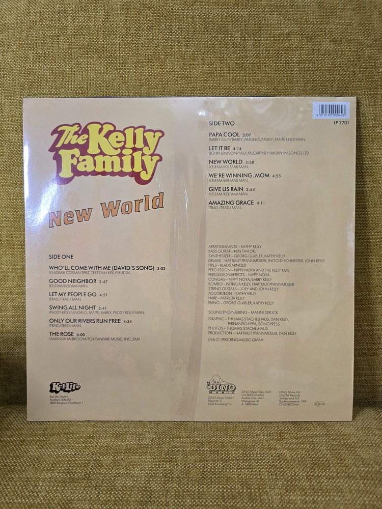 The Kelly Family - New World Vinyl record