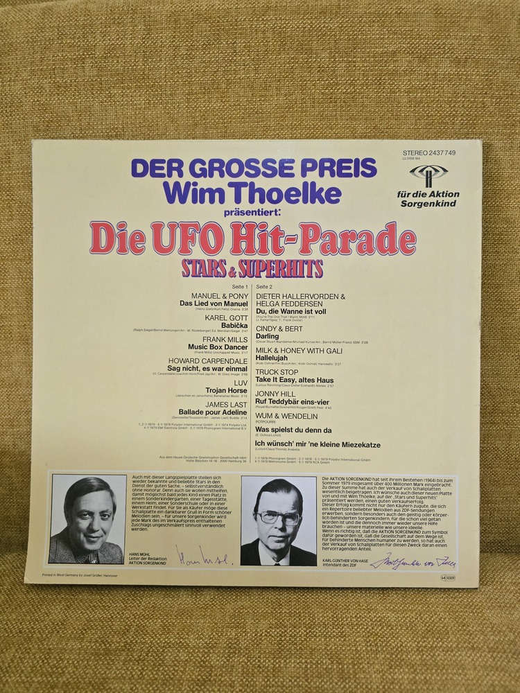 Die UFO Hit-Parade Vinyl Record
