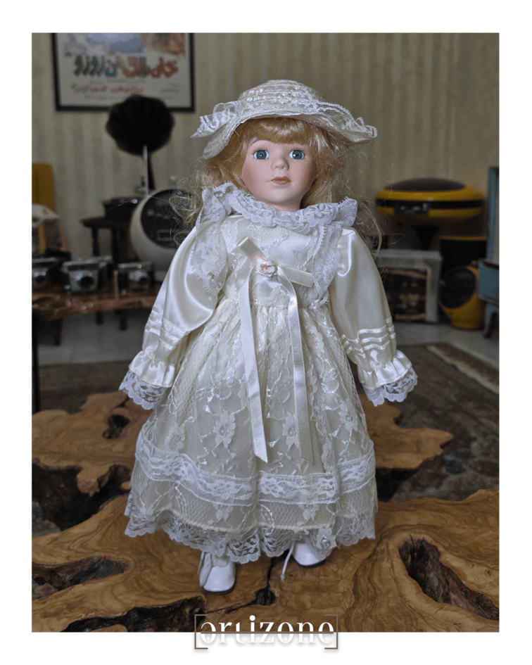Vintage porcelain doll 