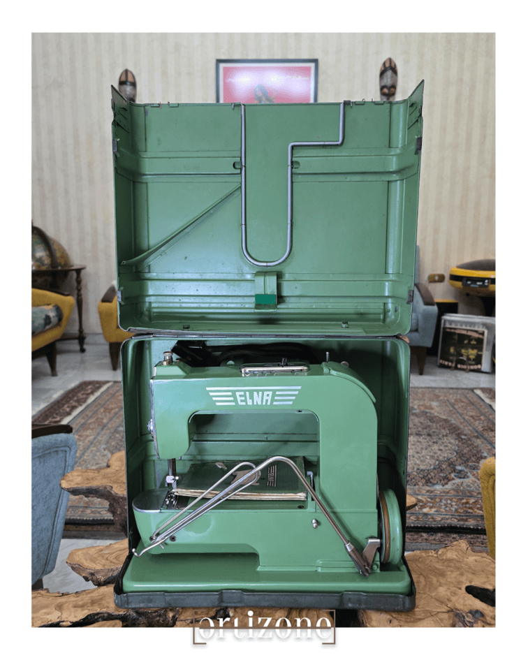 Vintage Elna Military Sewing Machine