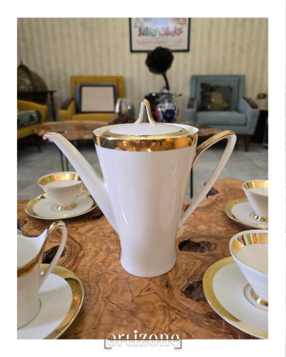 Elegant Porcelain Tea Set (Bavaria)