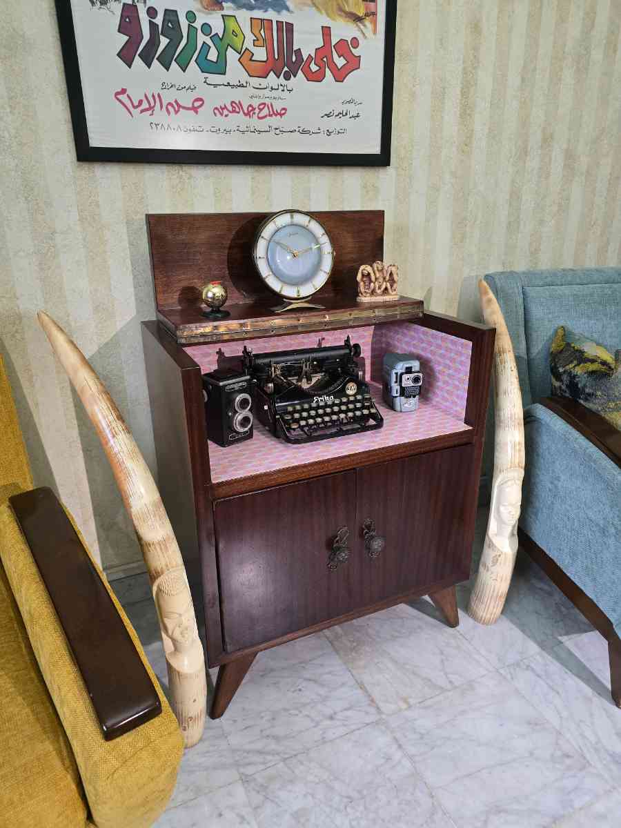 Mid-Century Modern Wooden Cabinet