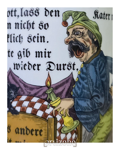 Vintage German Beer Stein Mug