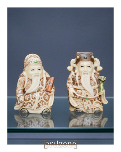 Oriental Decorative Figurine Set