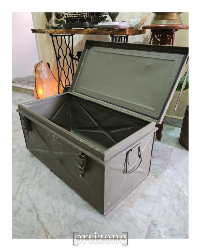 Vintage Military Storage Trunk