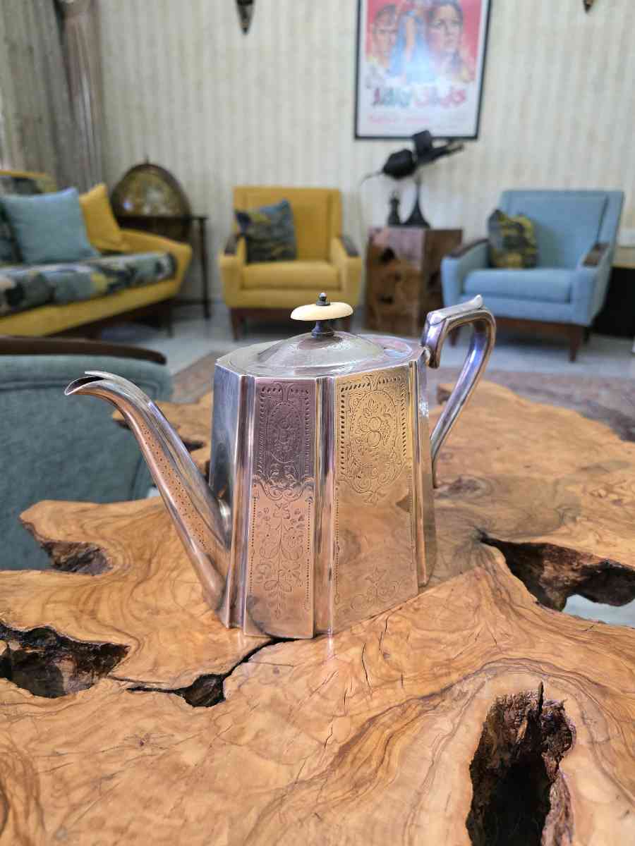 Antique Silver Plated Tea Set