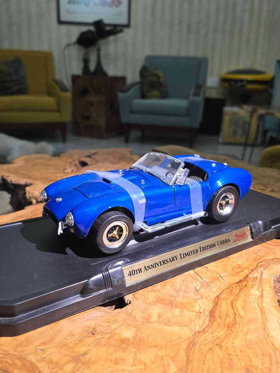 40th Anniversary Limited Edition Cobra Diecast Model 1:18