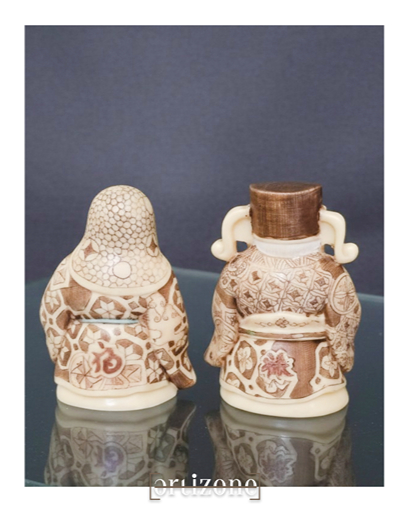 Oriental Decorative Figurine Set
