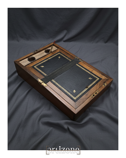 Antique Wooden Writing Box