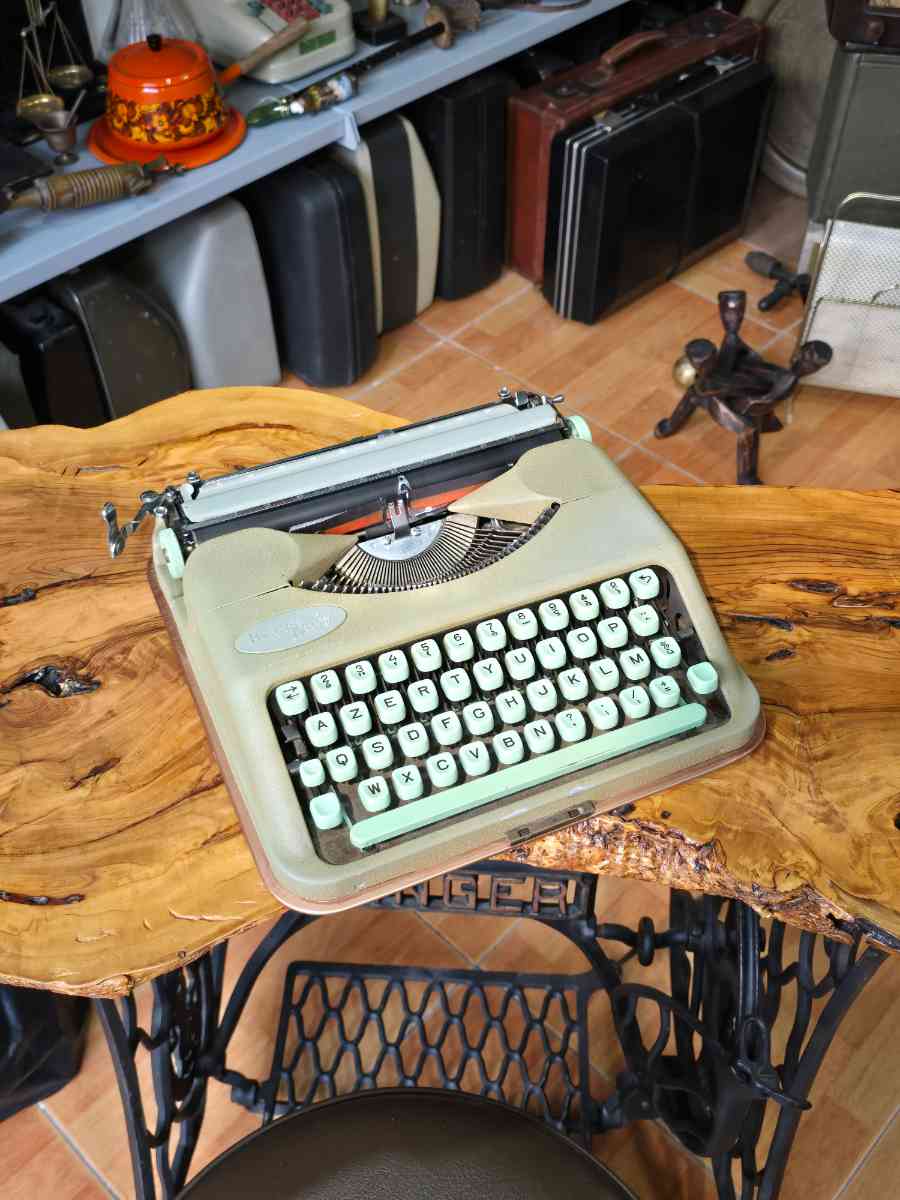 Baby Hermes Vintage Typewriter