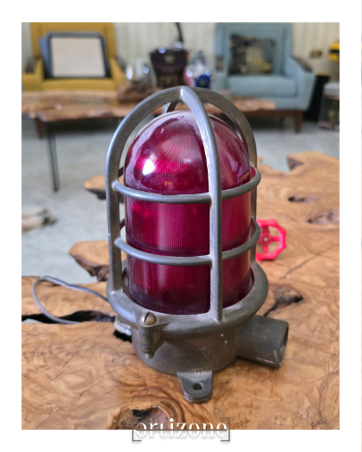 Vintage Marine Emergency Light