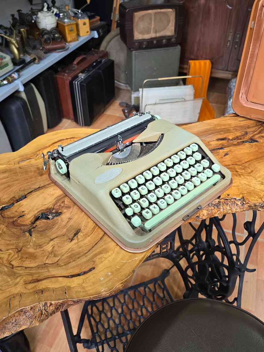 Baby Hermes Vintage Typewriter