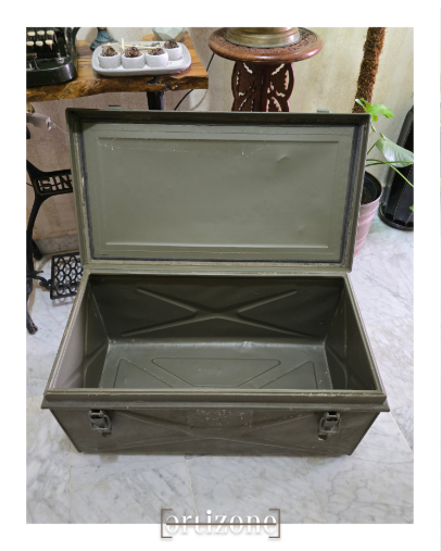 Vintage Military Storage Trunk