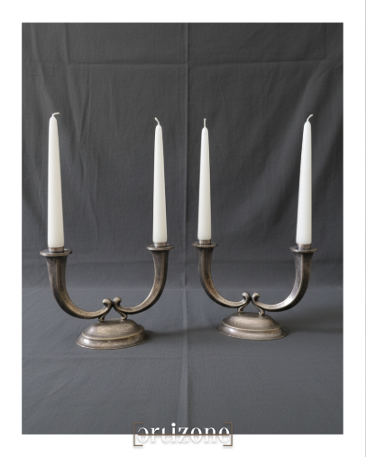 Vintage Double Arm Candle Holders