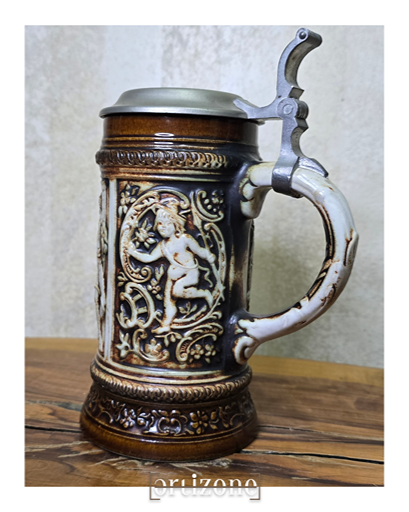 Vintage German Beer Stein Mug
