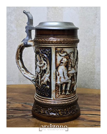 Vintage German Beer Stein Mug