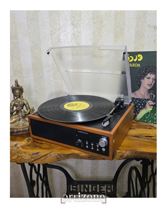 Turntable, vinyl record player 