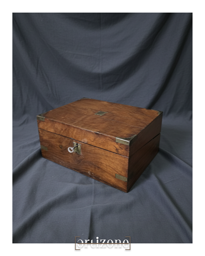 Antique Wooden Writing Box