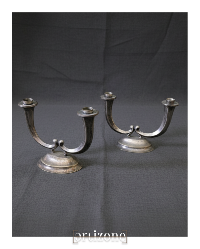 Vintage Double Arm Candle Holders