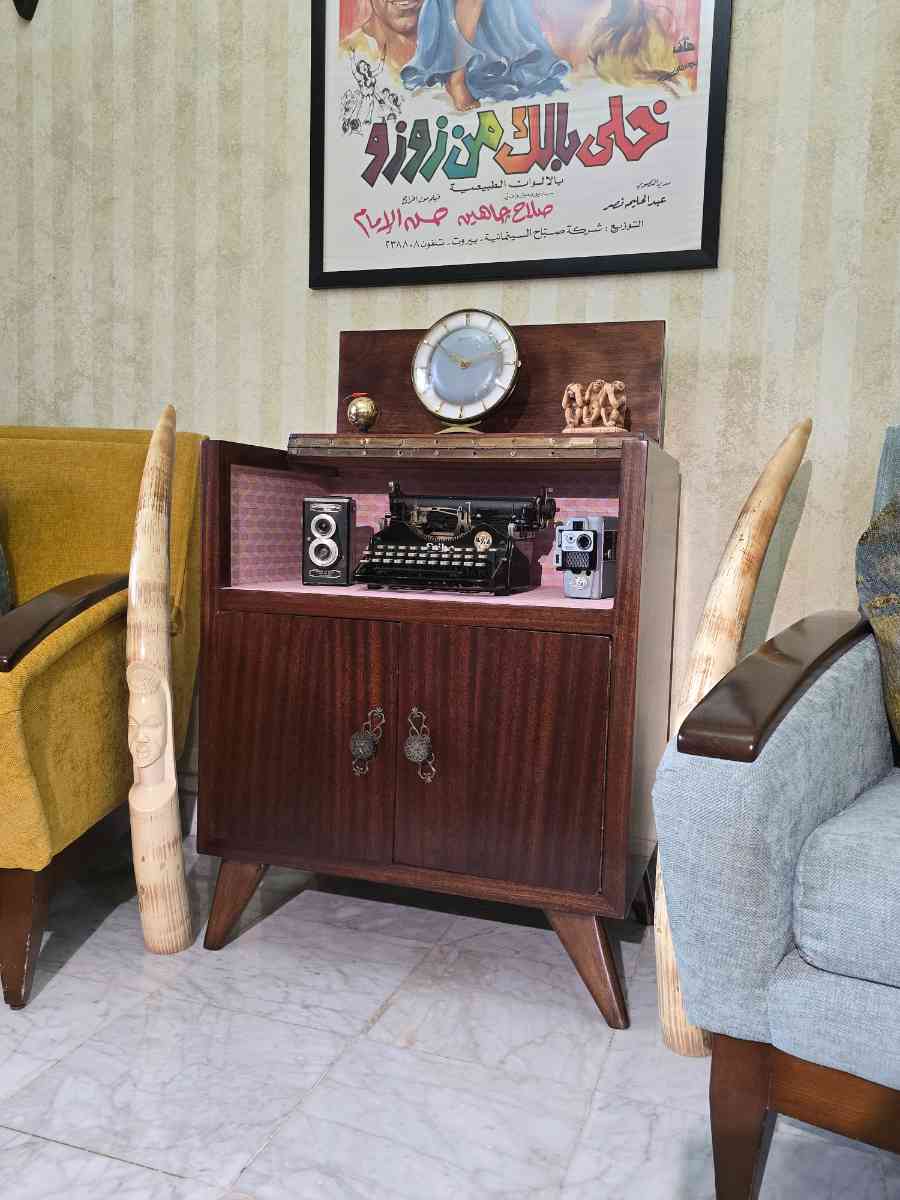Mid-Century Modern Wooden Cabinet