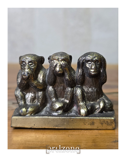 Three Wise Monkeys Figurine