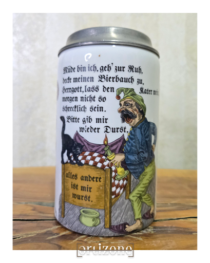 Vintage German Beer Stein Mug