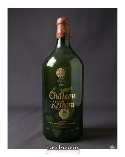 Chateau Kefraya 1986 Wine Bottle