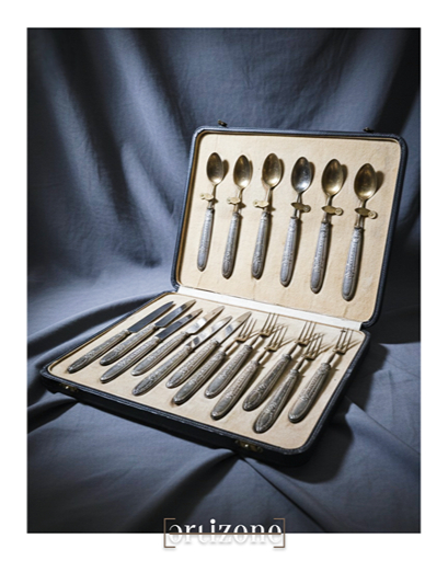 Vintage Silverware Cutlery Set