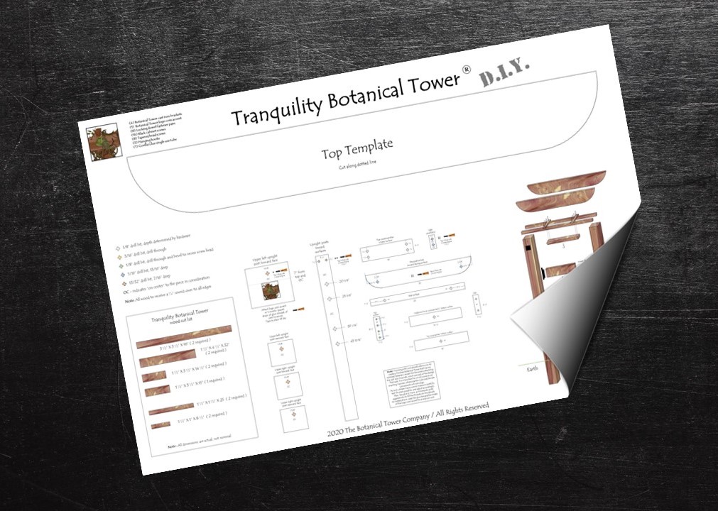 Tranquility Botanical Tower DIY Kit
