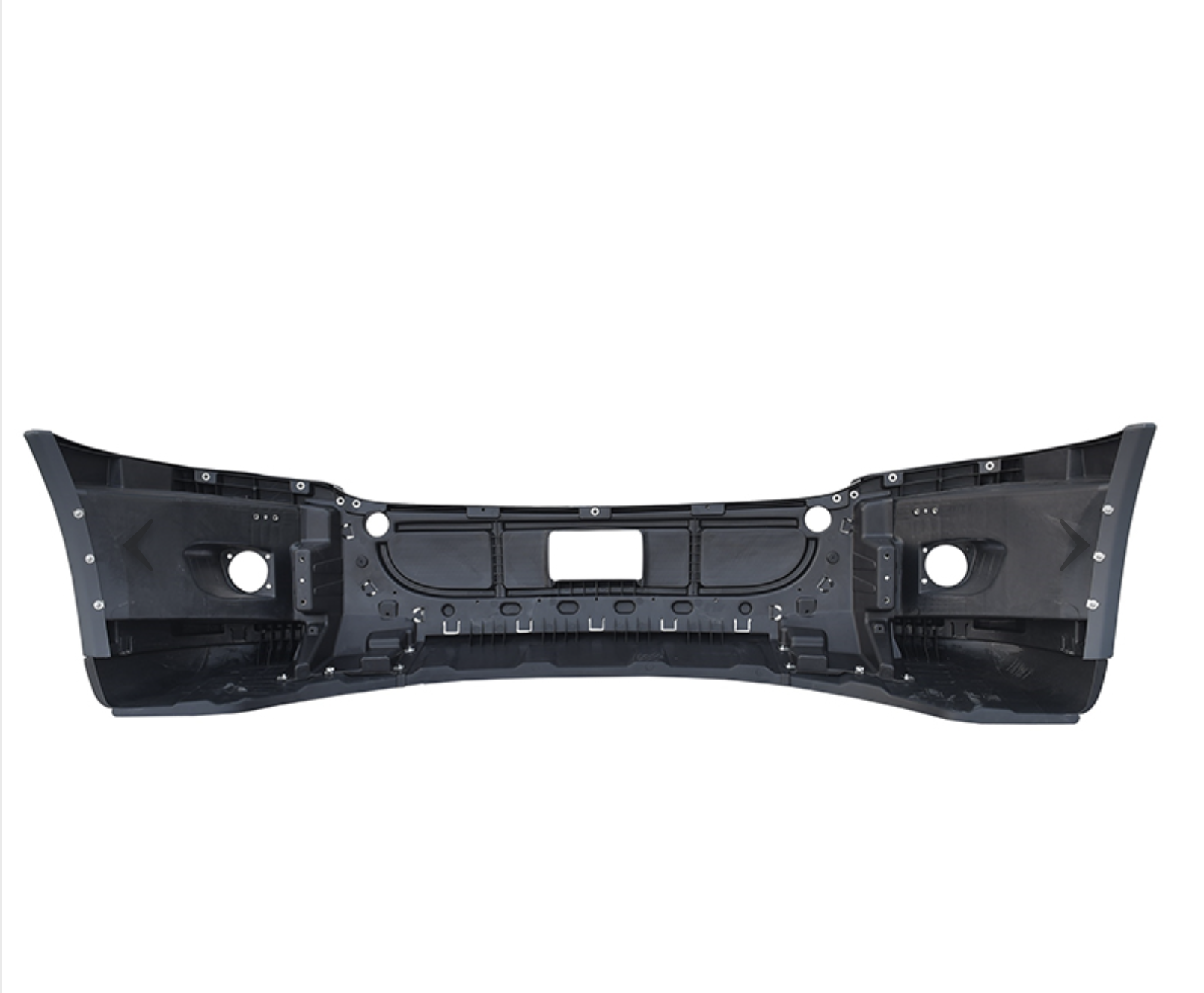 FREIGHTLINER CASCADIA 2017 & OLDER . BUMPER WITH FOG LIGHT HOLES.