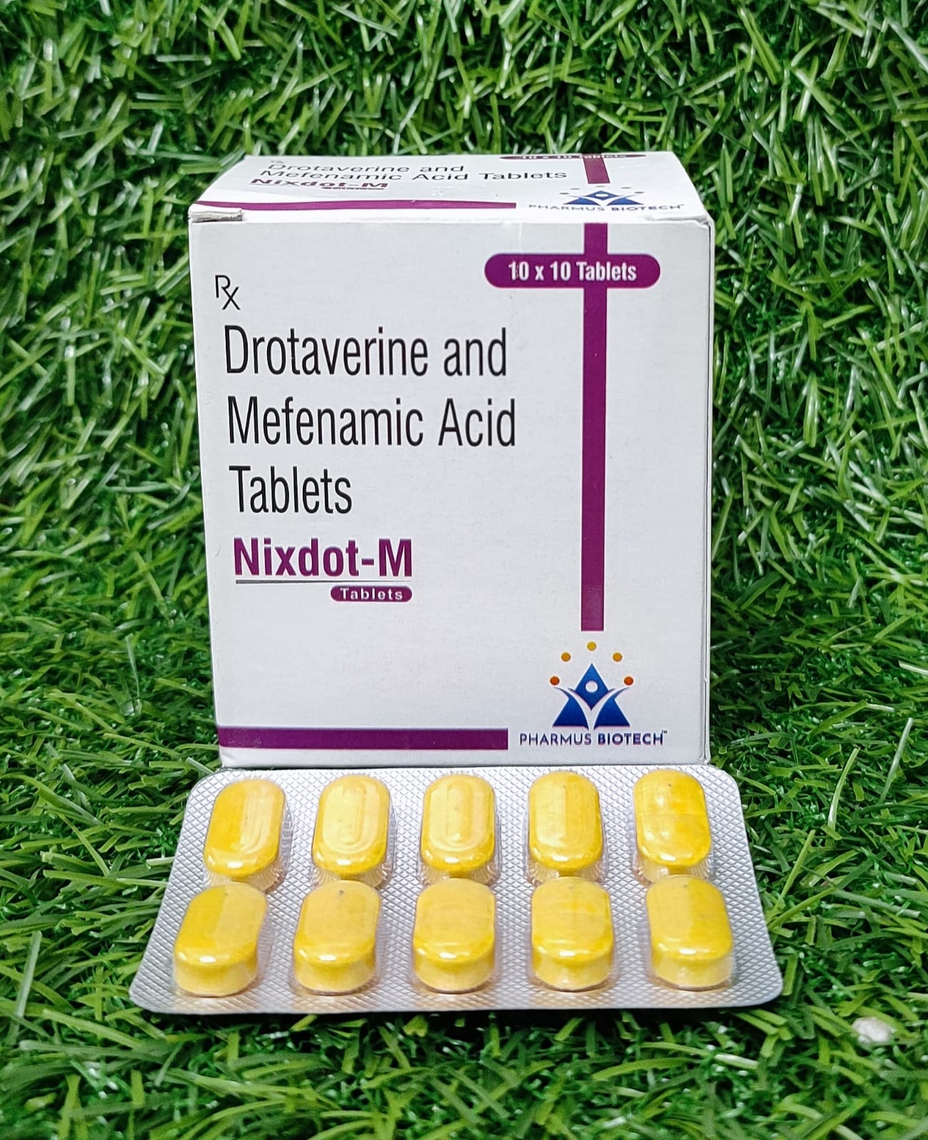Drotaverine and Mefenamic Acid Tablets (Nixdot-M)