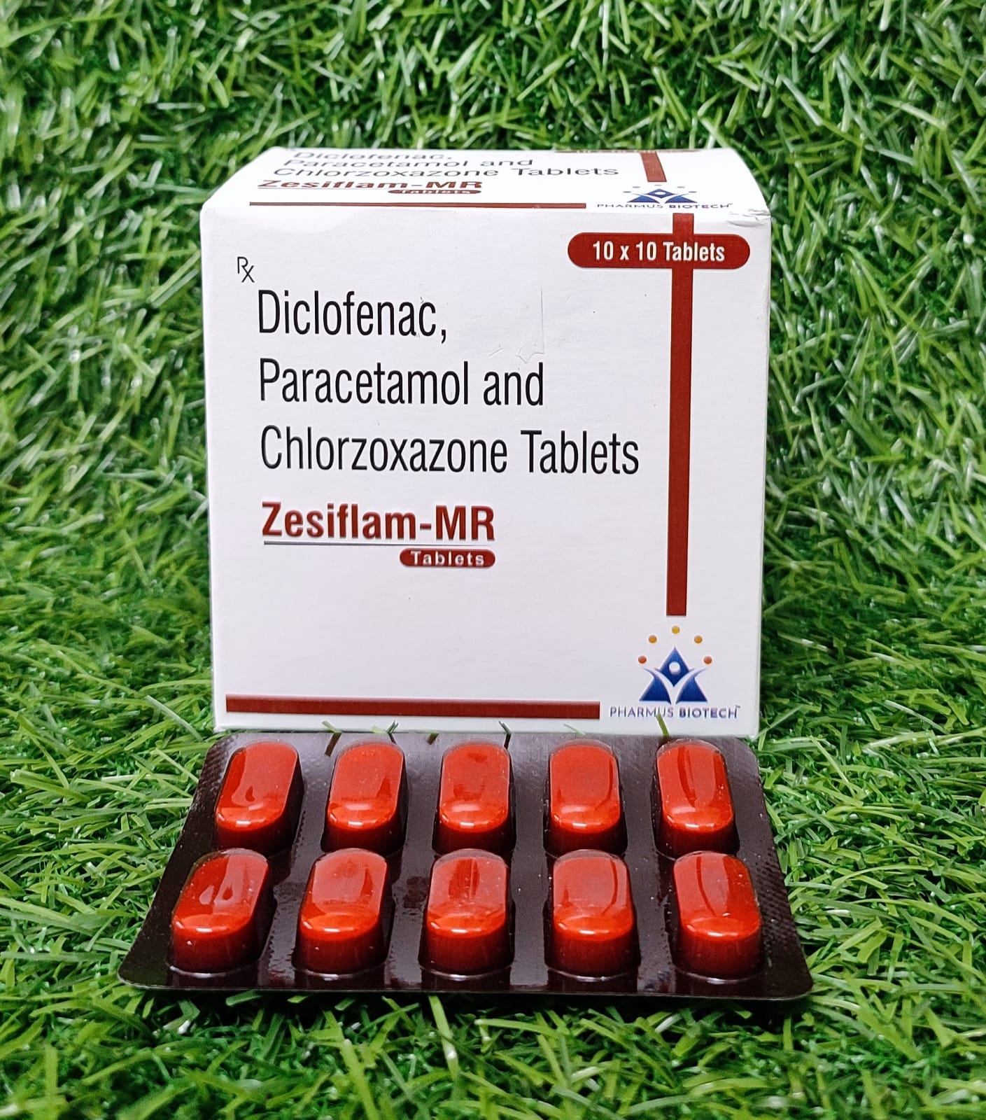 Diclofenac Paracetamol and Chlorzoxazone Tablets (Zesiflam-MR)