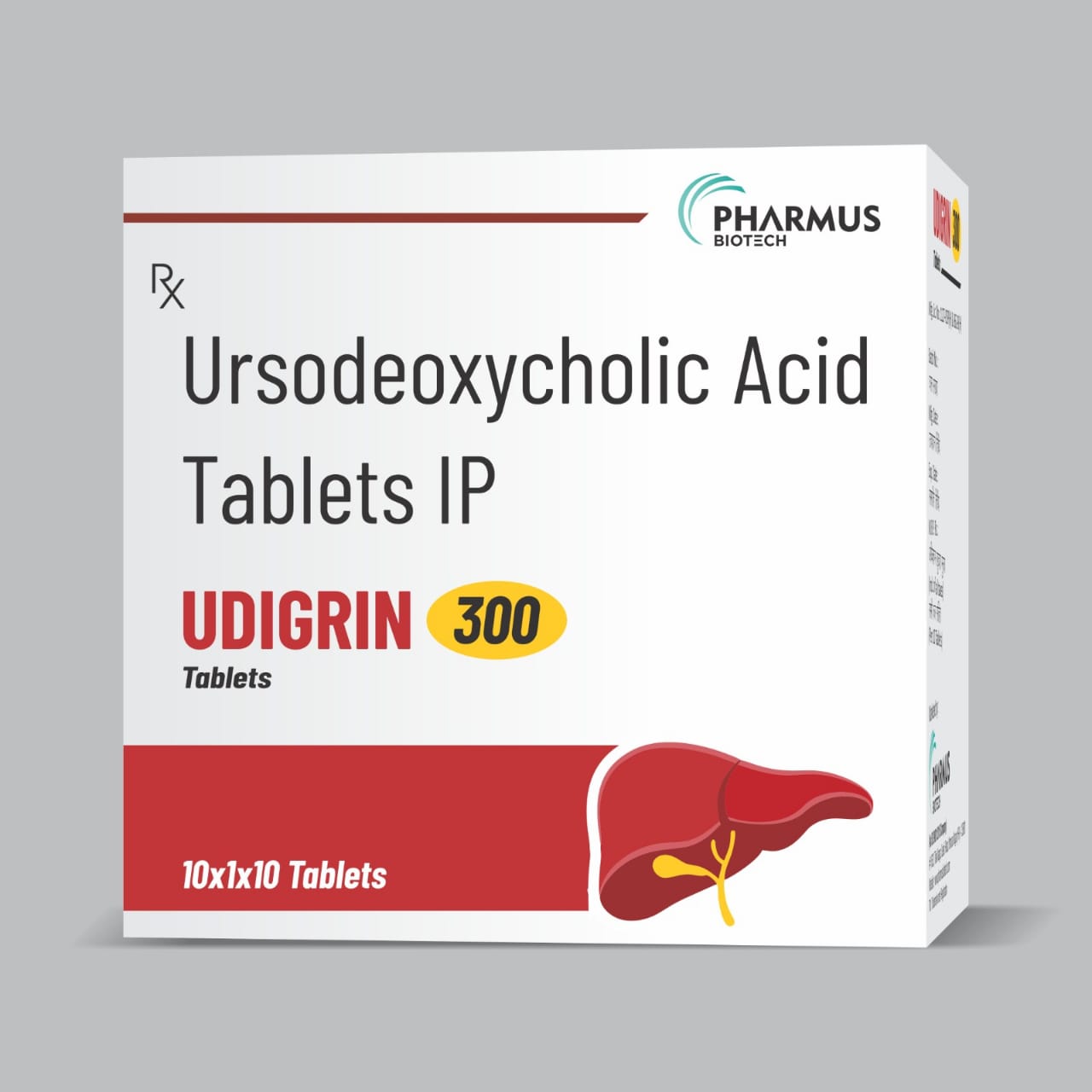 Ursodeoxycholic Acid Tablets IP (UDIGRIN 300)