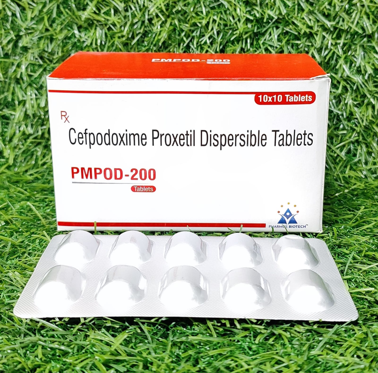 Cefpodoxime Proxetil Dispersible Tablets (PMPOD-200)