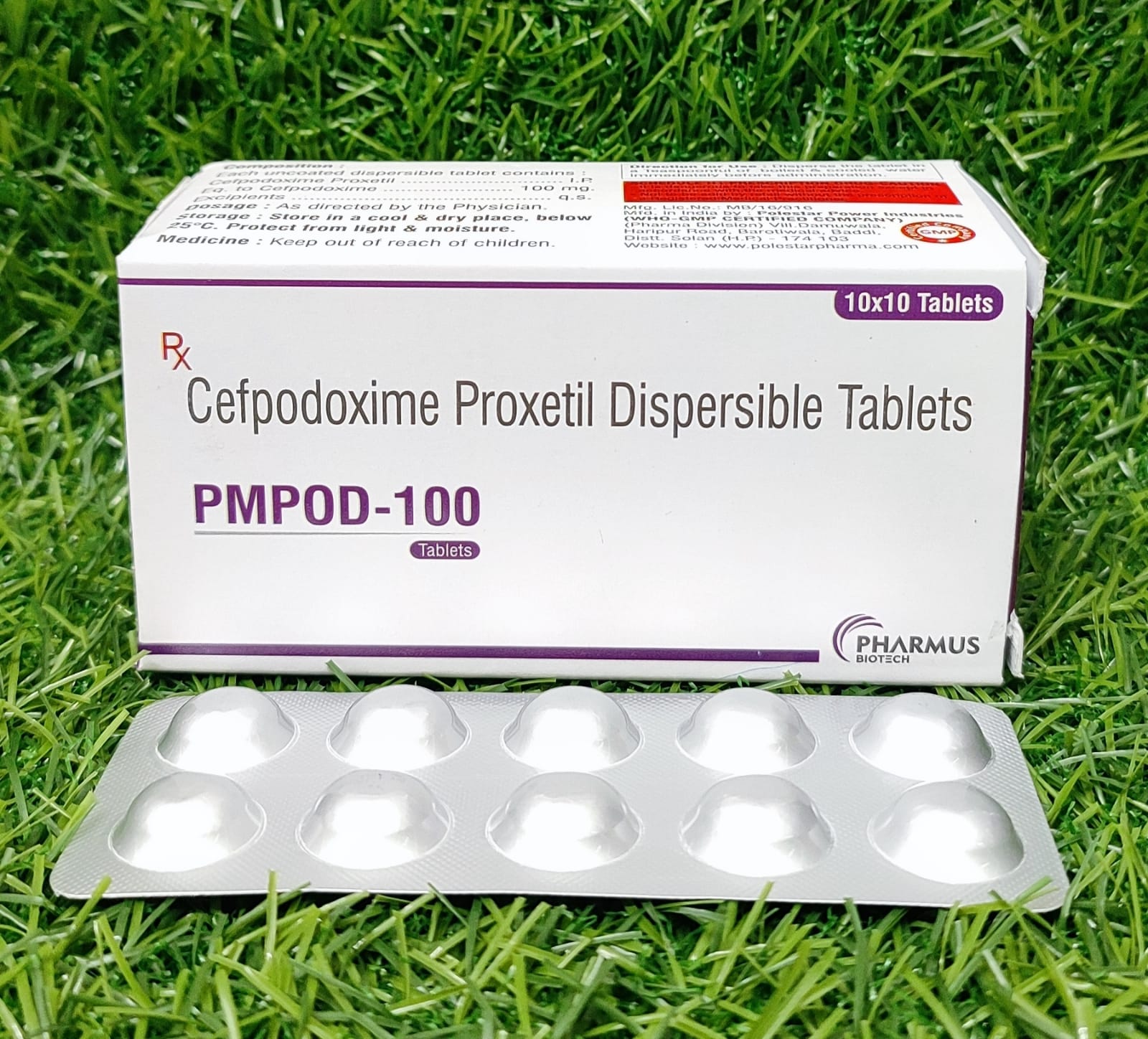 Cefpodoxime Proxetil Dispersible Tablets 