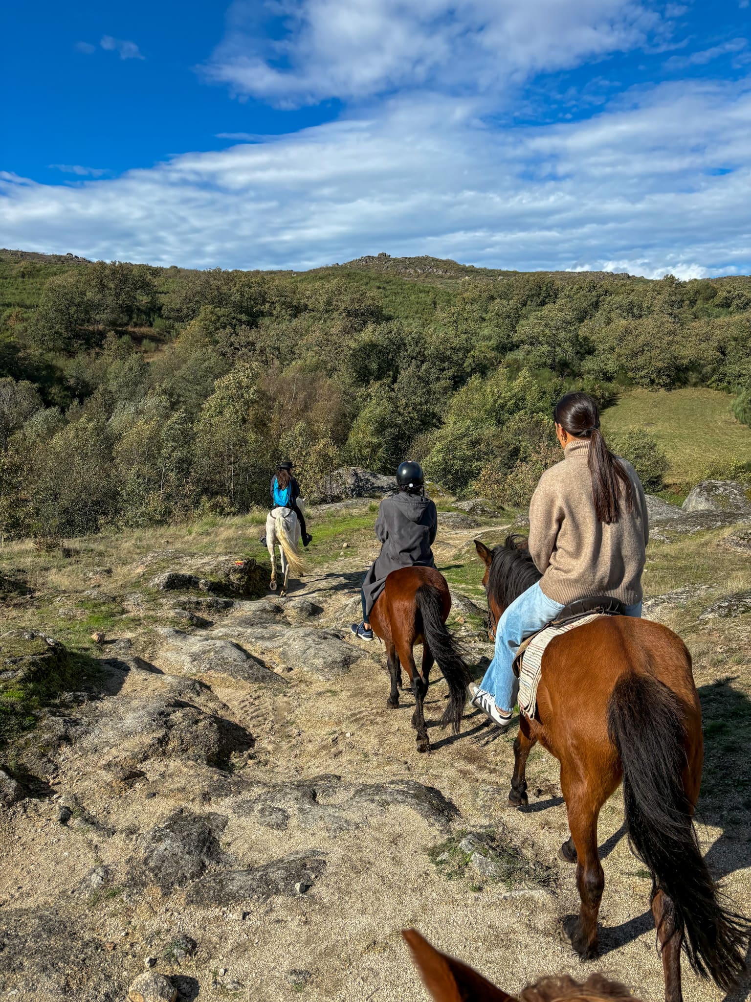 Excursion à cheval dans le Douro