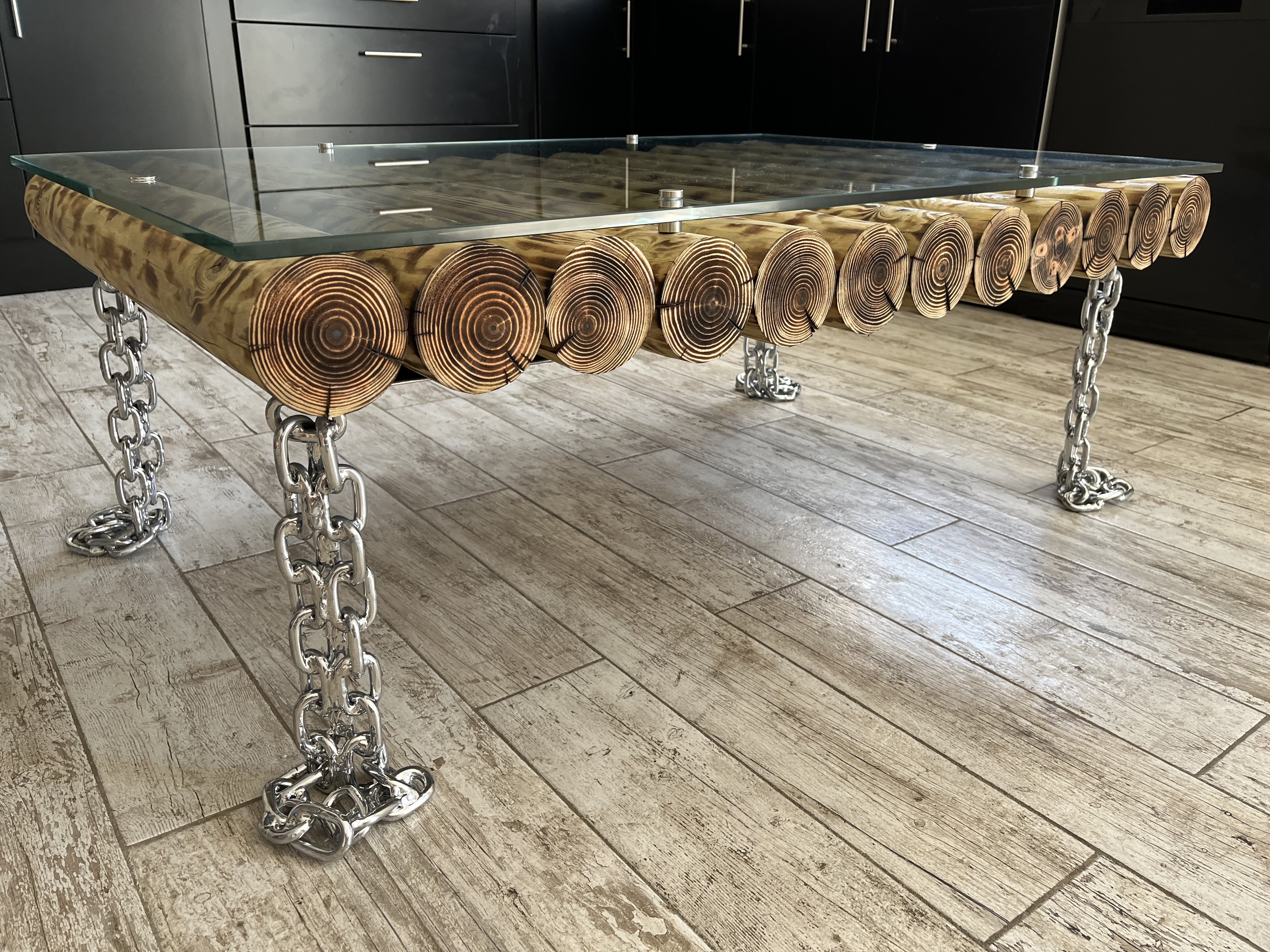 Table Basse Artisanale Rondinmaillon