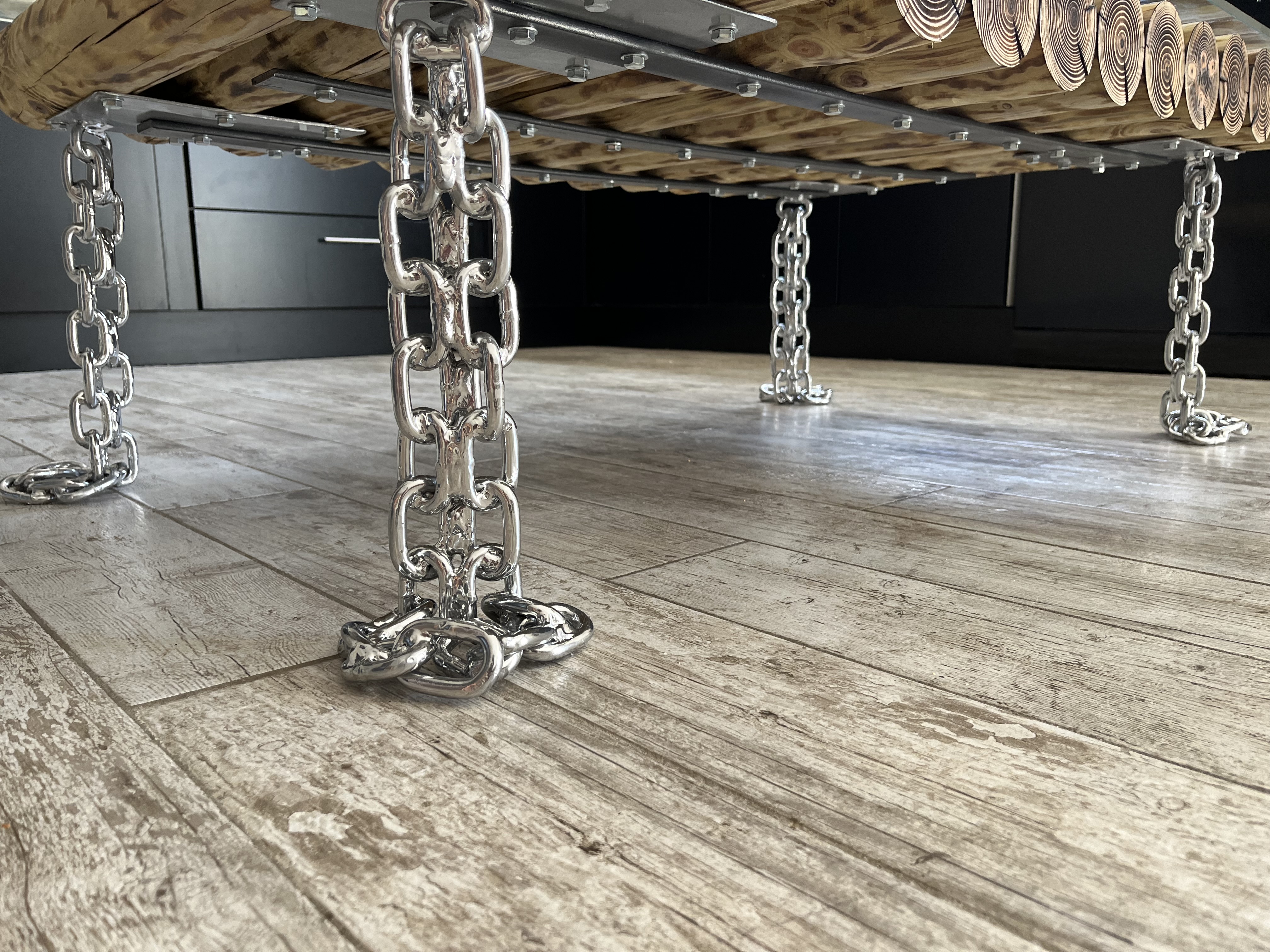 Table Basse Artisanale Rondinmaillon