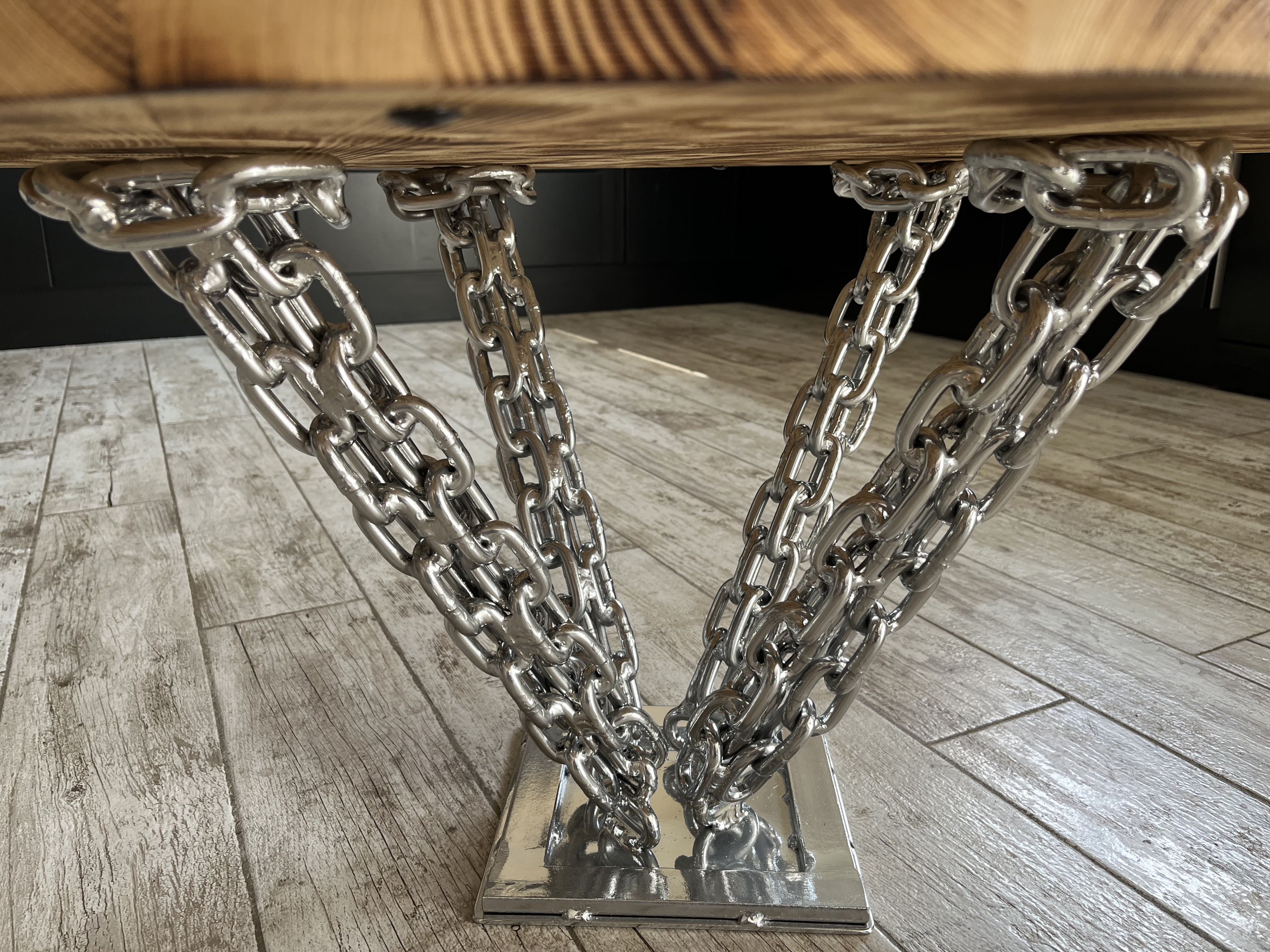 Table Basse Ronde Artisanale Rondinmaillon