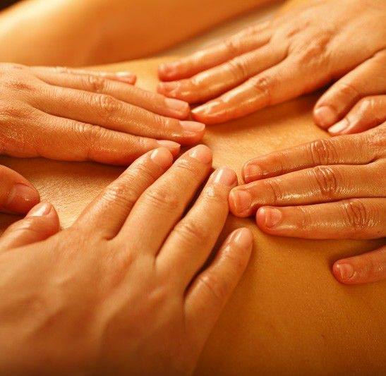 Masaje a Cuatro Manos