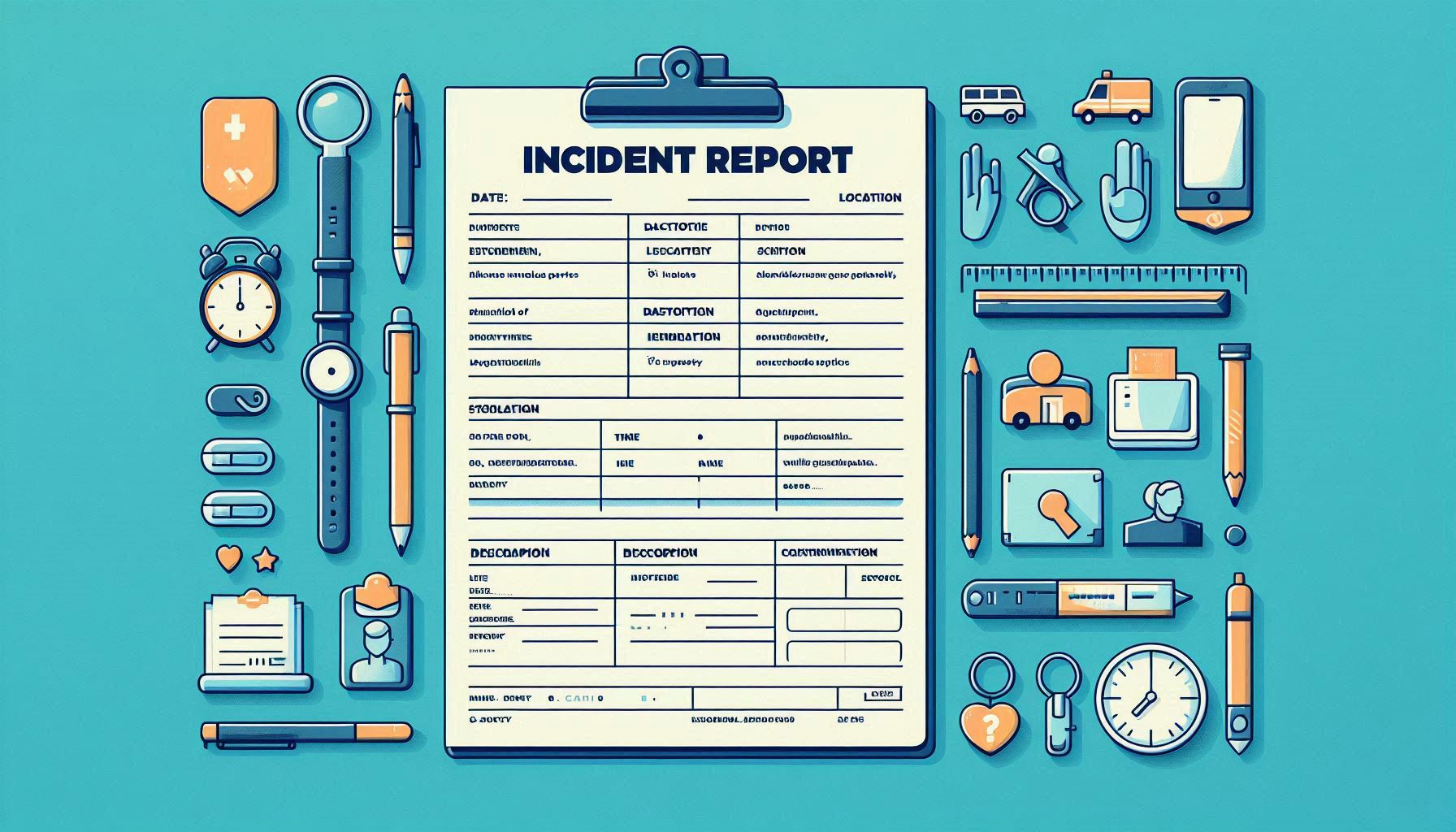 Student Incident Report Template