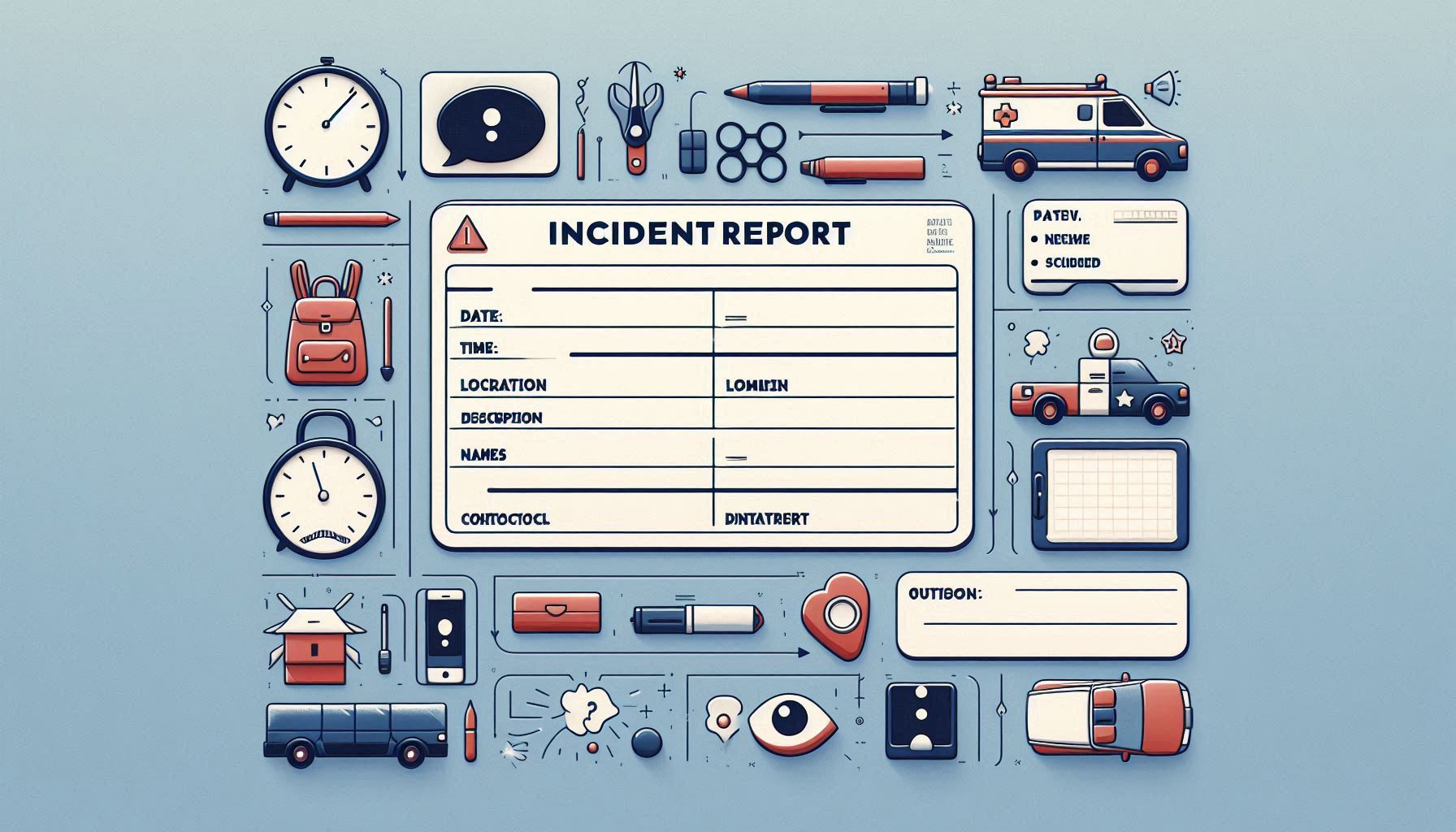 Student Incident Report Template