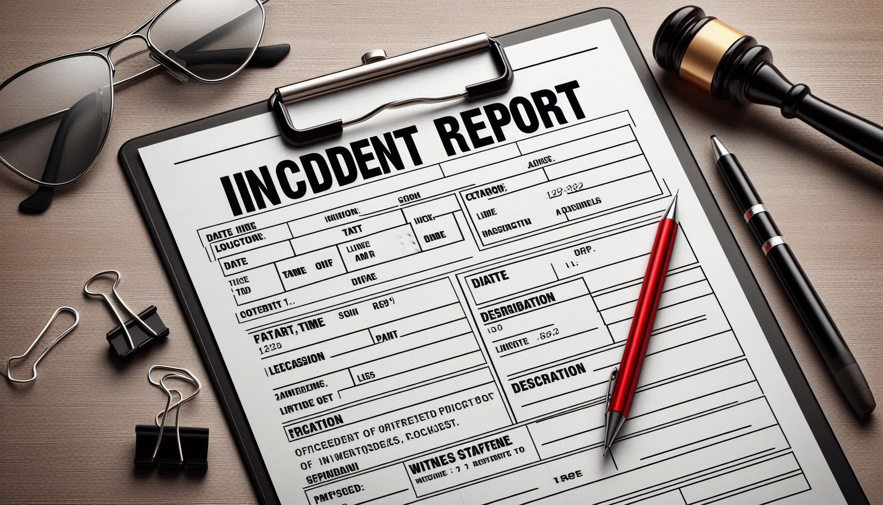 Offense Incident Report Template