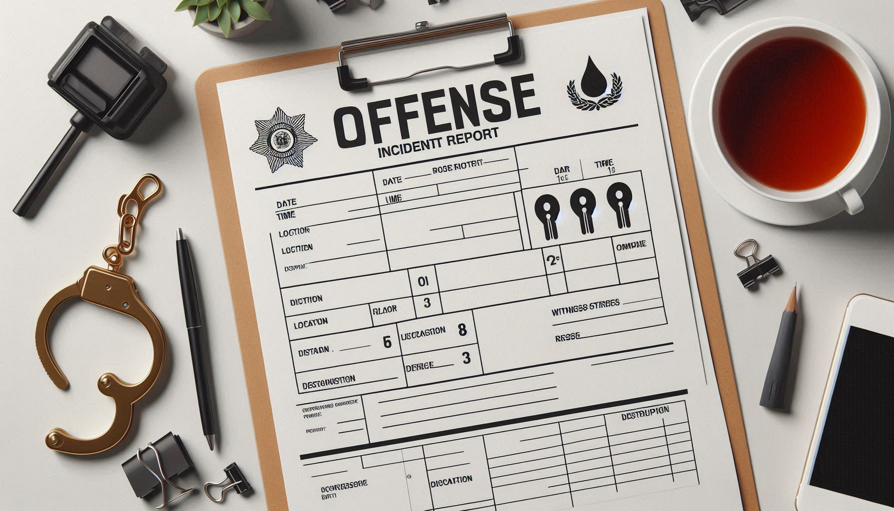 Offense Incident Report Template
