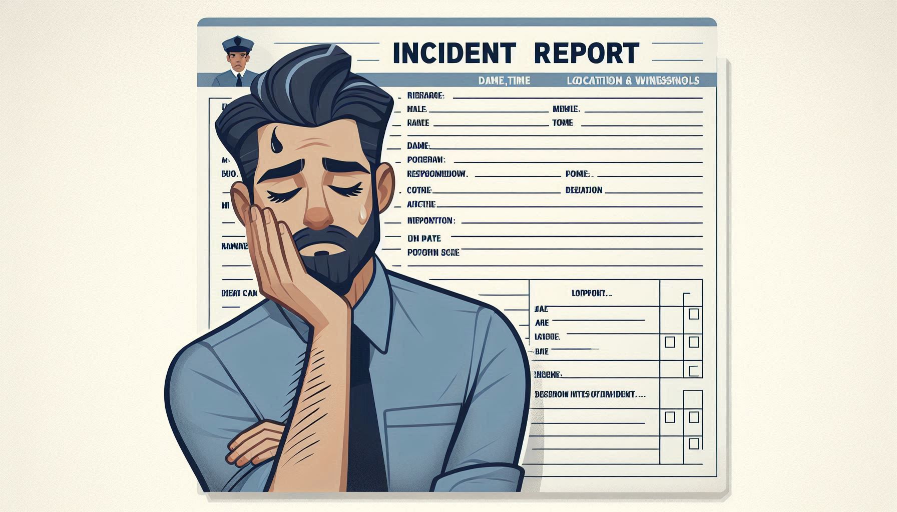 Employee Incident Report Template