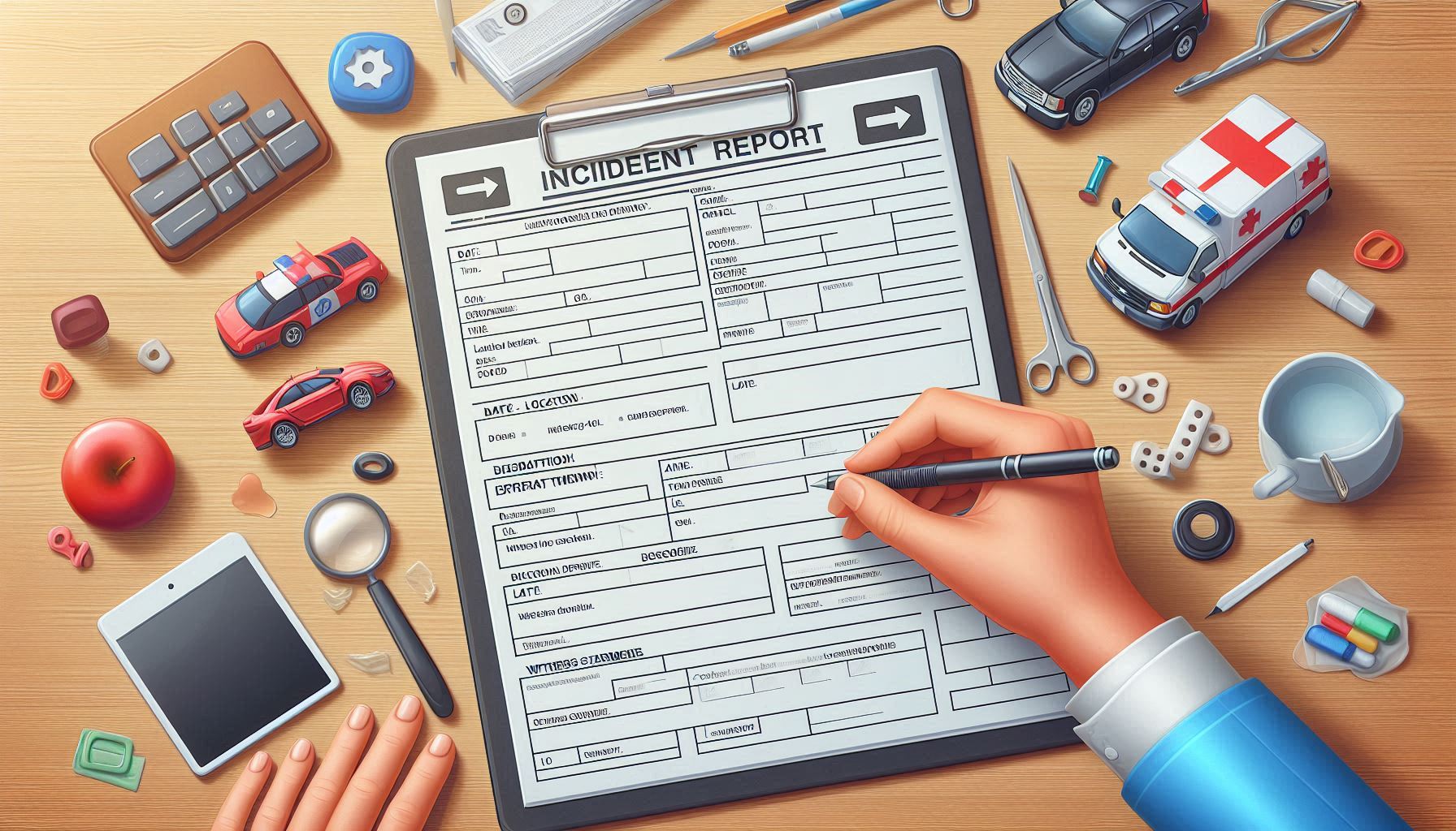Accident Incident Report Template