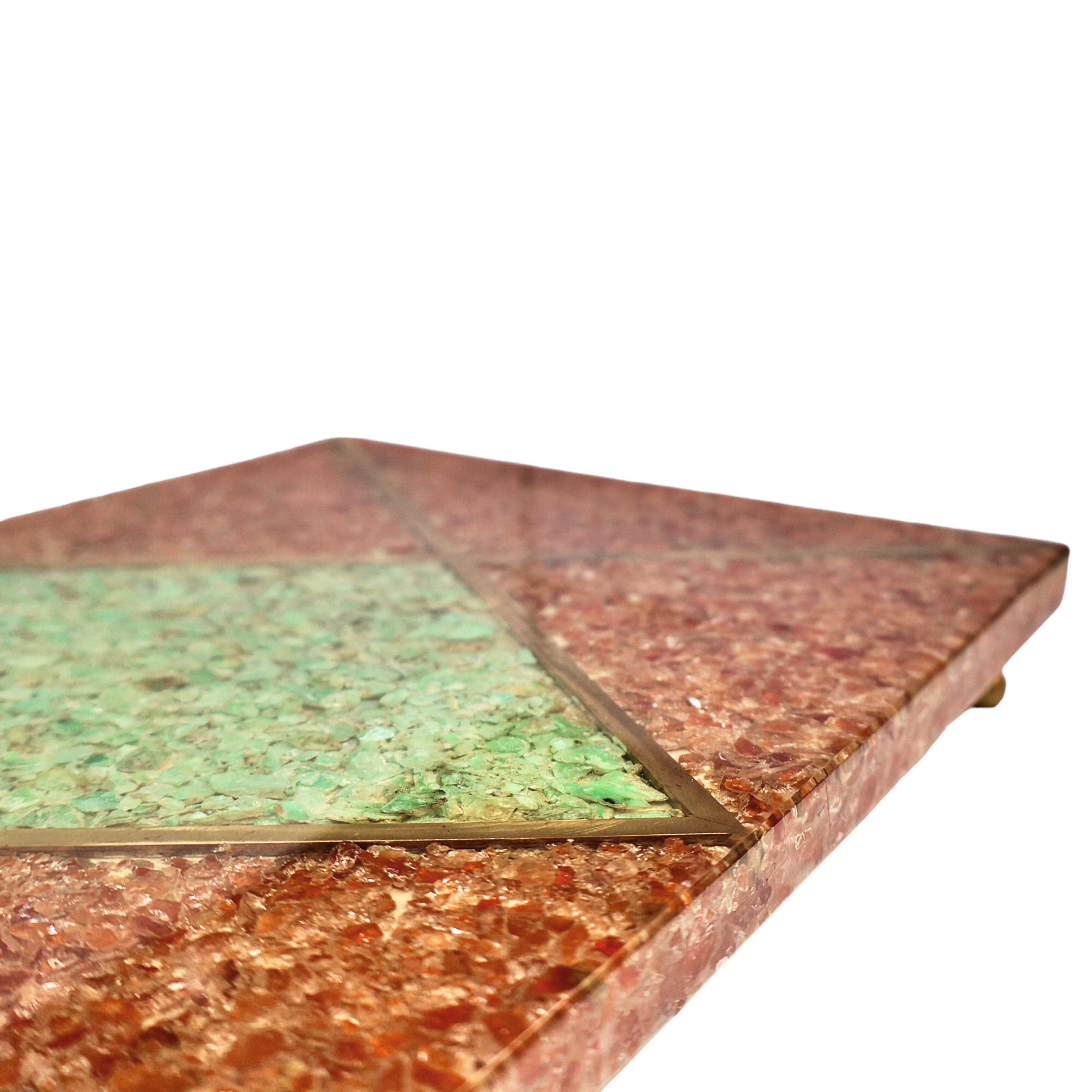 Garnet & Amazonite Platter