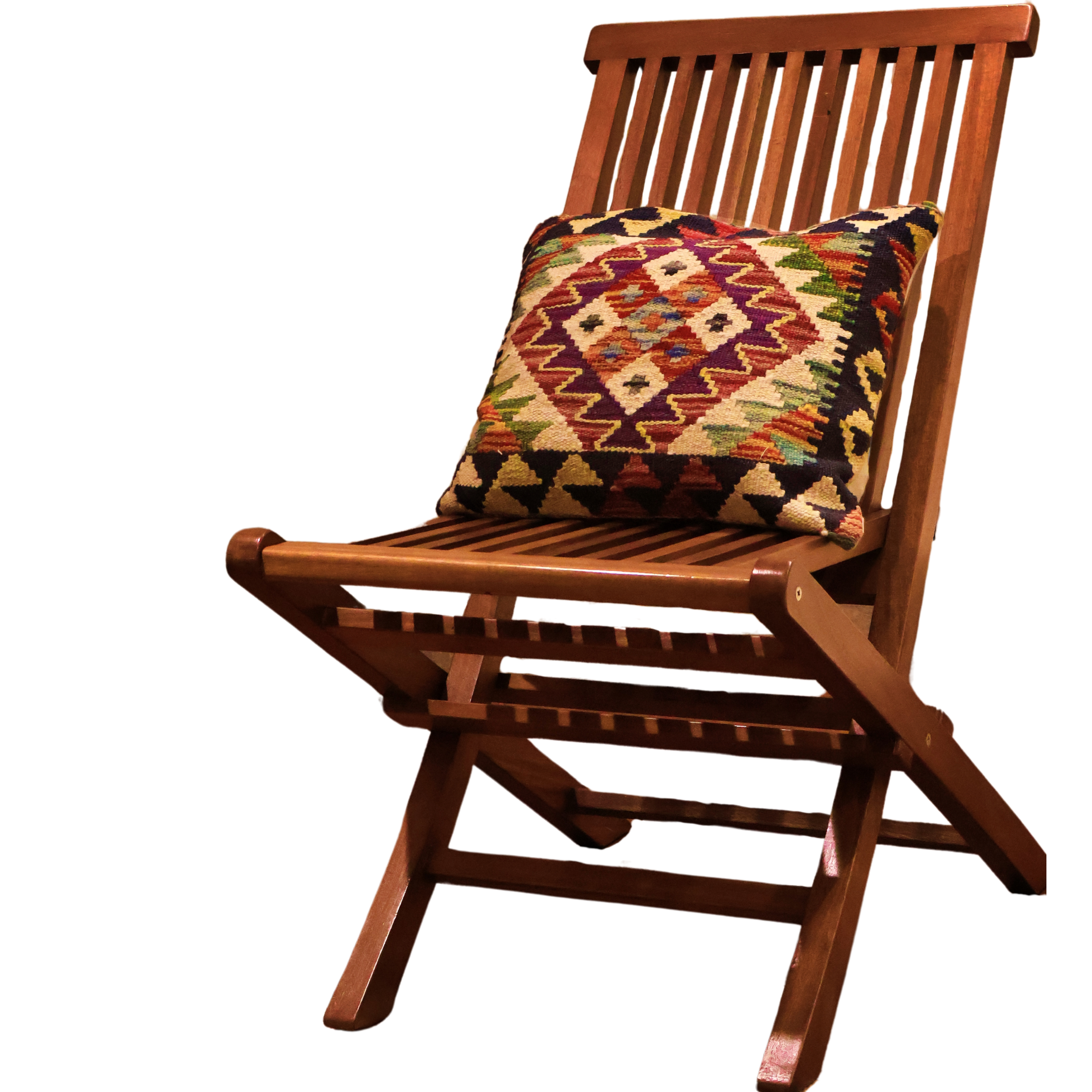 Slatted Wooden Chair