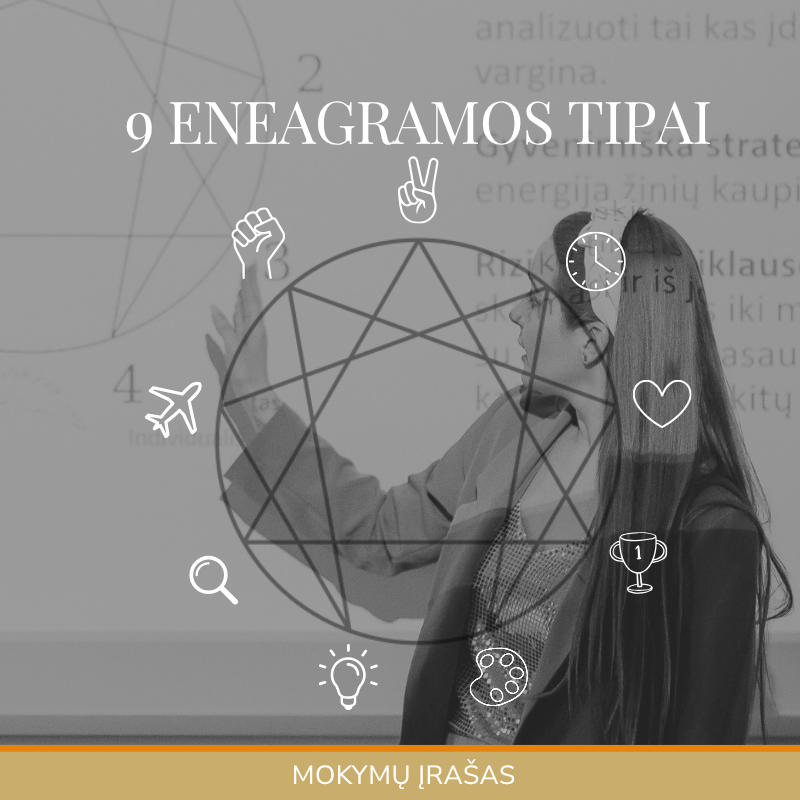 9 ENEAGRAMOS TIPAI VIENAME RINKINYJE