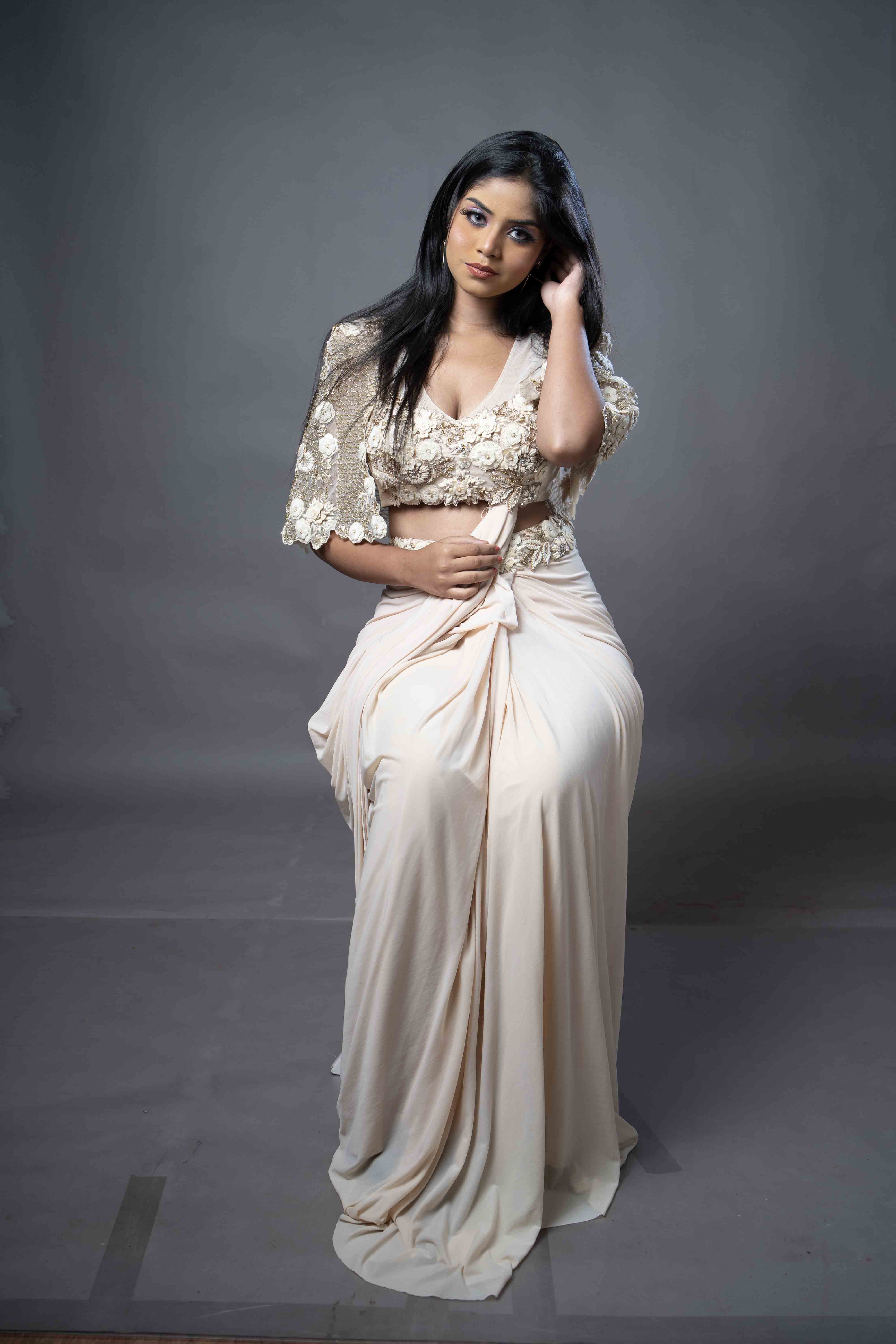 Florance Drape Saree
